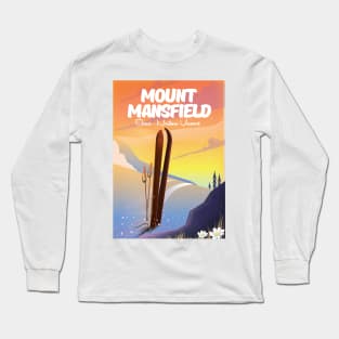 Mount Mansfield Stowe northern Vermont Long Sleeve T-Shirt